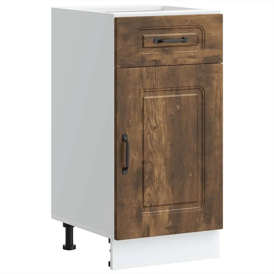 Armoire de cuisine Kalmar chêne fumé bois d'ingénierie - 2