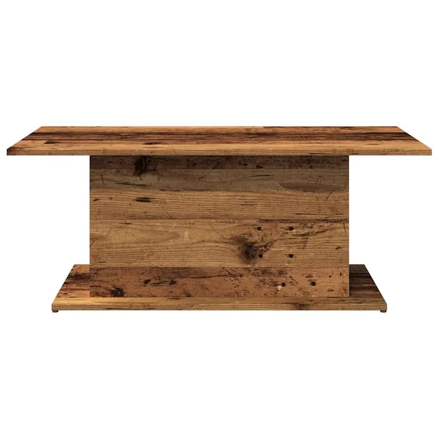 Table basse vieux bois 102x55,5x40 cm bois d'ingénierie - 4