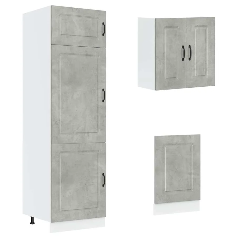 Ensemble d'armoires de cuisine 8 pcs Kalmar bois d'ingénierie - 5