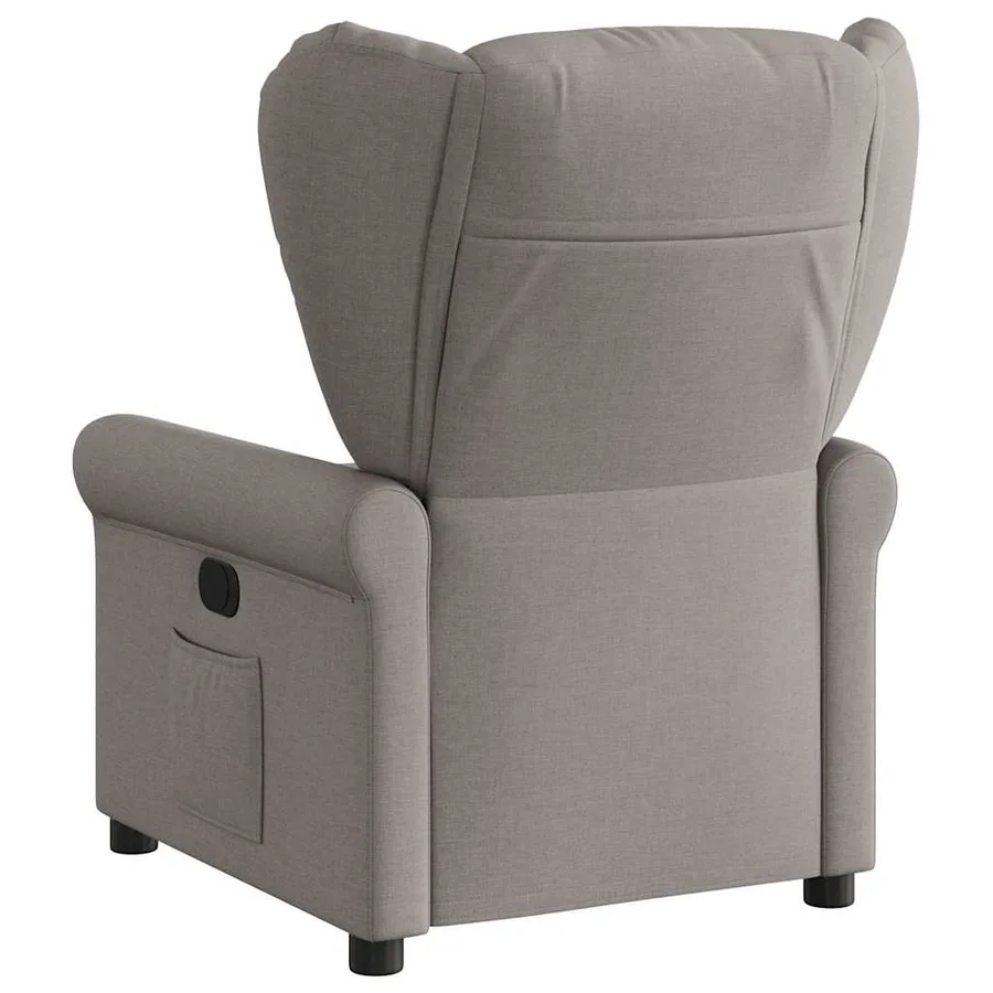 Fauteuil inclinable Taupe Tissu - 5