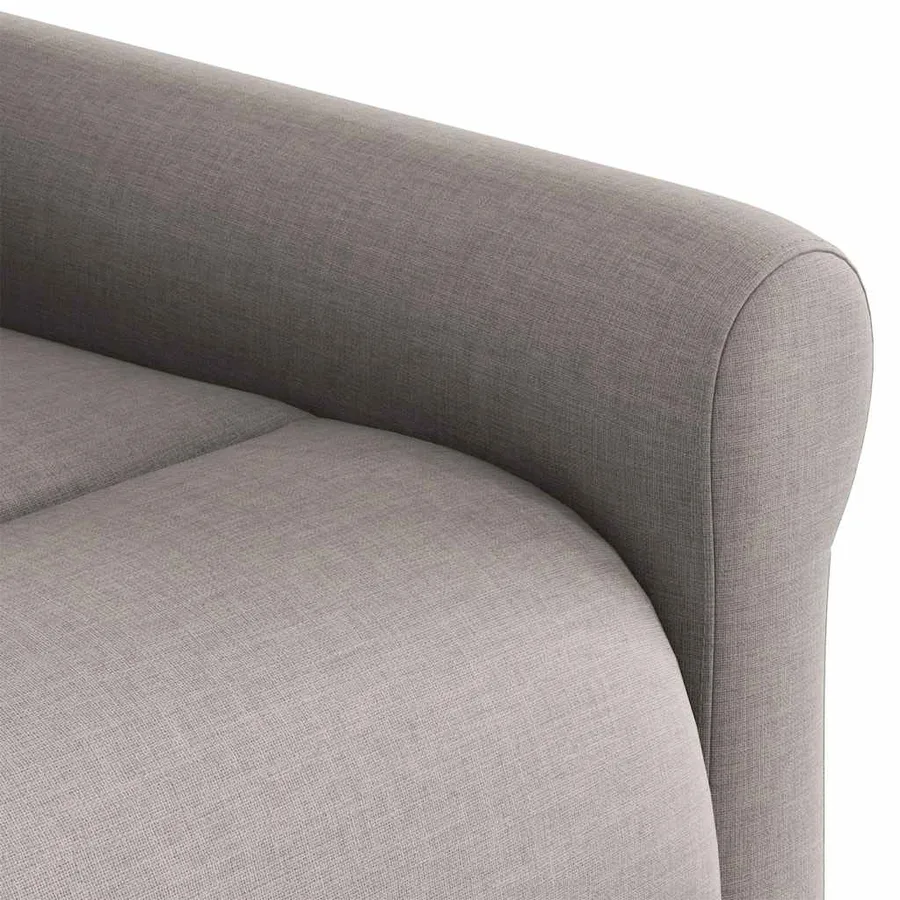 Fauteuil inclinable Taupe Tissu - 8