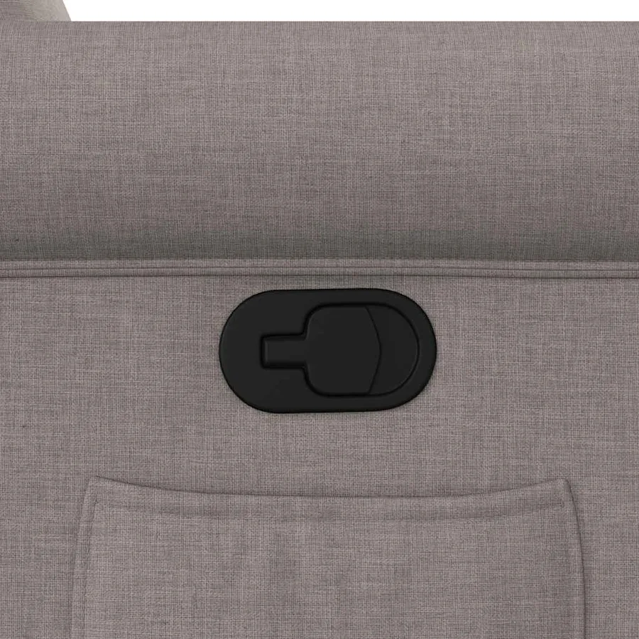 Fauteuil inclinable Taupe Tissu - 9