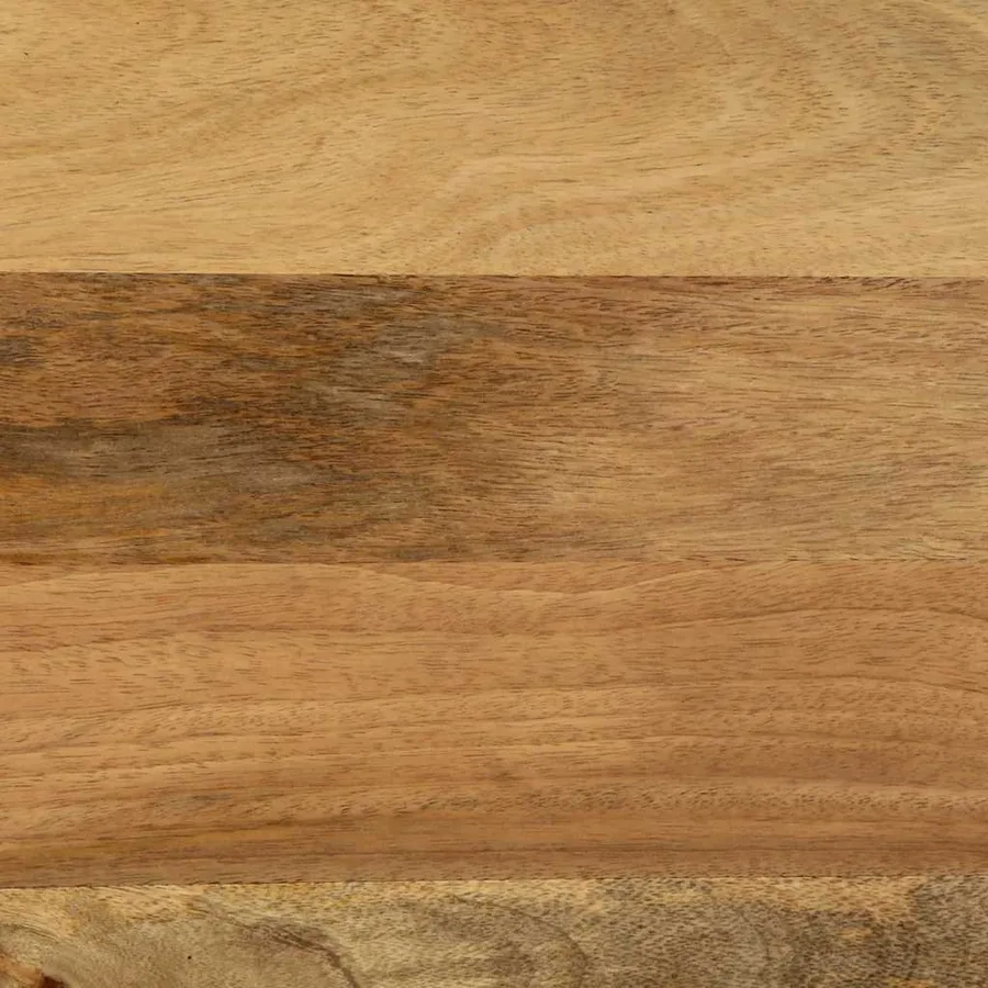 Table de chevet marron 40x33x46 cm bois de manguier solide - 9