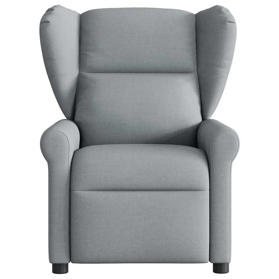 Fauteuil inclinable Gris clair Tissu - 3