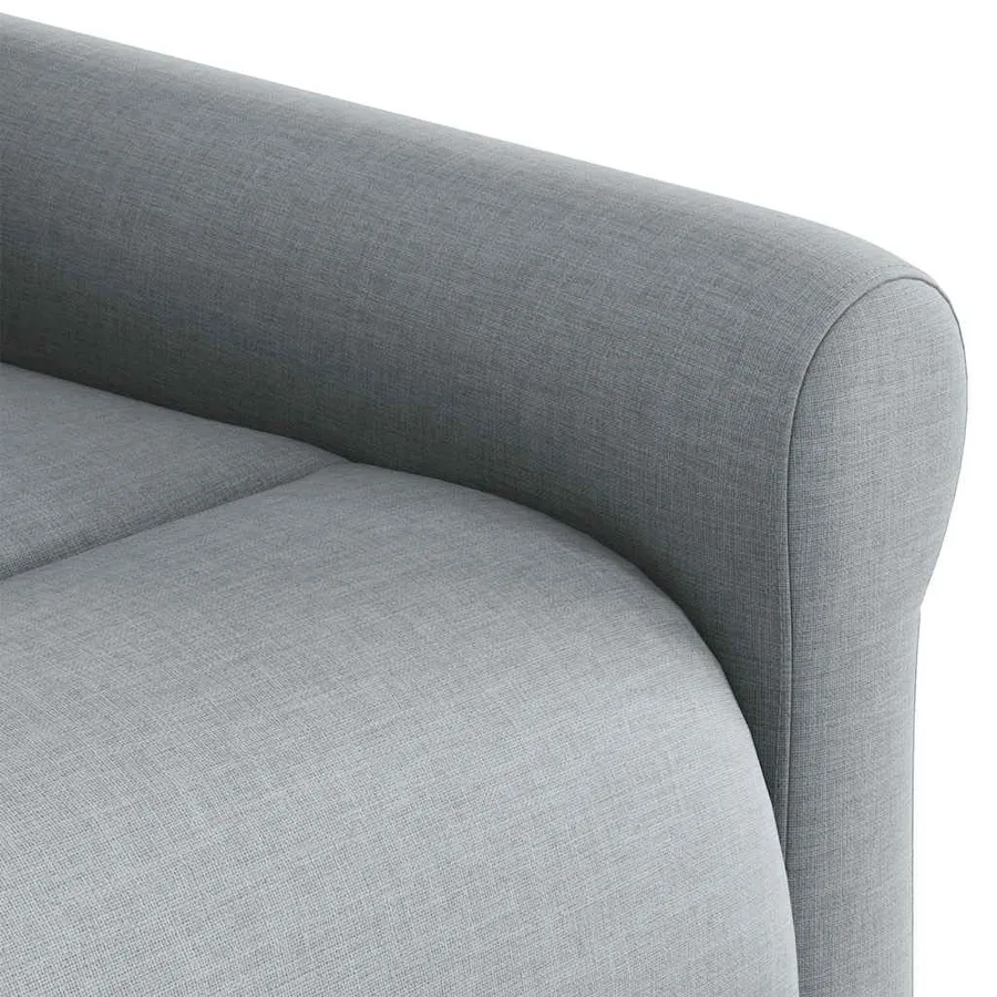 Fauteuil inclinable Gris clair Tissu - 8