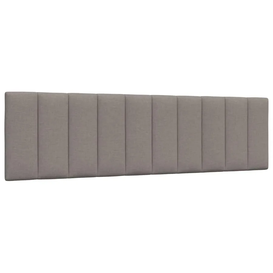 Cadre de lit sans matelas Hanko taupe 180x200 cm tissu - 6