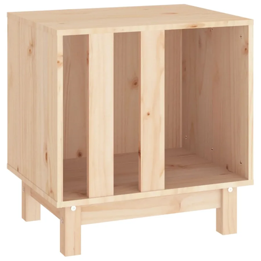 Niche pour chien 50x40x52 cm Bois de pin massif - 2