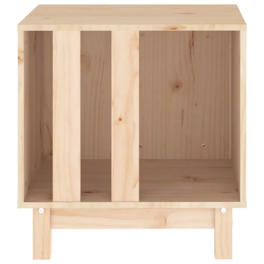 Niche pour chien 50x40x52 cm Bois de pin massif - 5