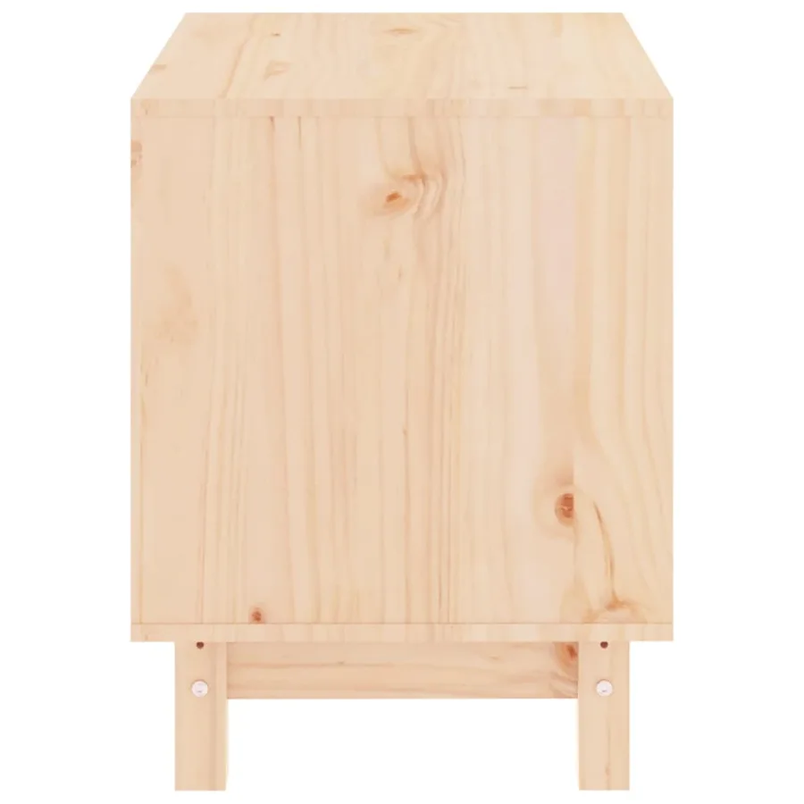 Niche pour chien 50x40x52 cm Bois de pin massif - 6