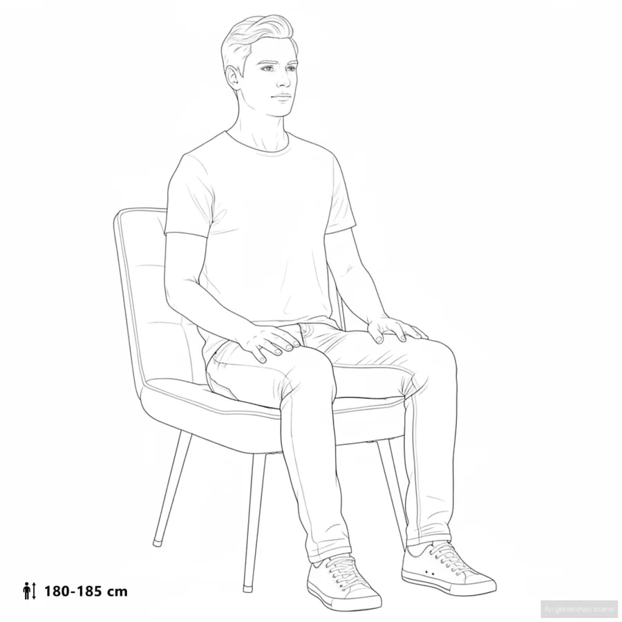 Chaise de relaxation avec tabouret Vert foncé Velours - 13