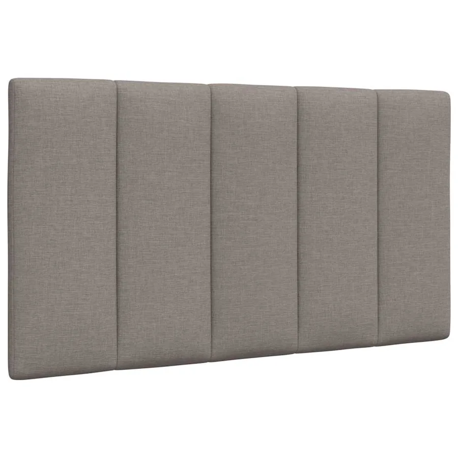Cadre de lit sans matelas Hanko taupe 90x200 cm tissu - 7
