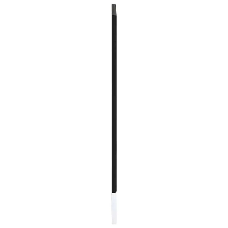 Panneau de lave-vaisselle Lucca noir bois d'ingénierie - 5