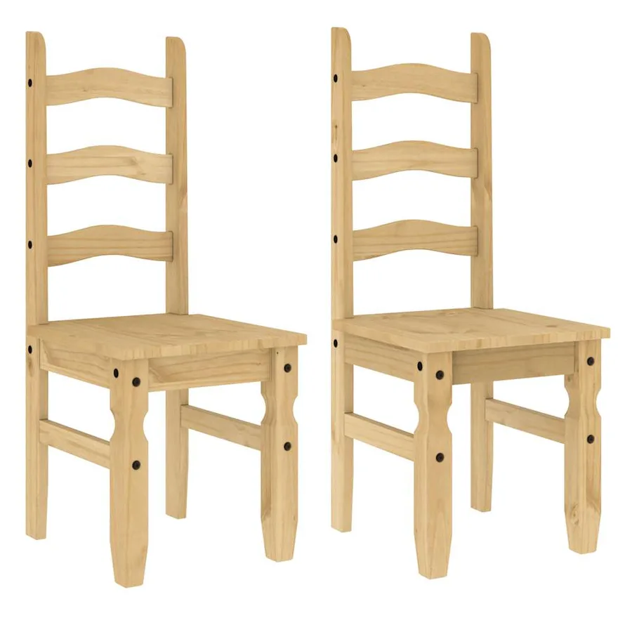 Ensemble à manger PANAMA 3 pcs bois de pin massif - 4