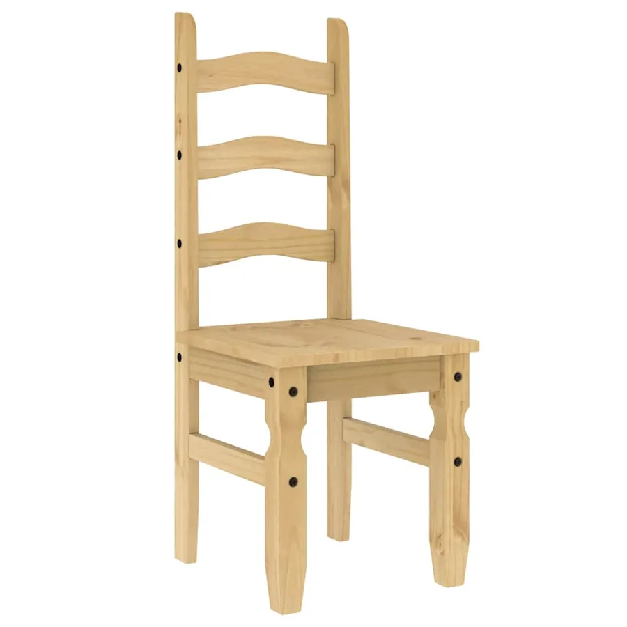 Ensemble à manger PANAMA 3 pcs bois de pin massif - 6