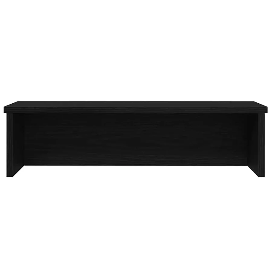 Étagère de cuisine empilable noir 60x15x16 cm bois d'ingénierie - 3