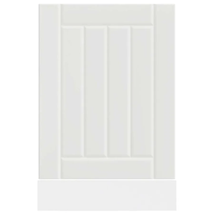 Panneau de lave-vaisselle Lucca blanc bois d'ingénierie - 4
