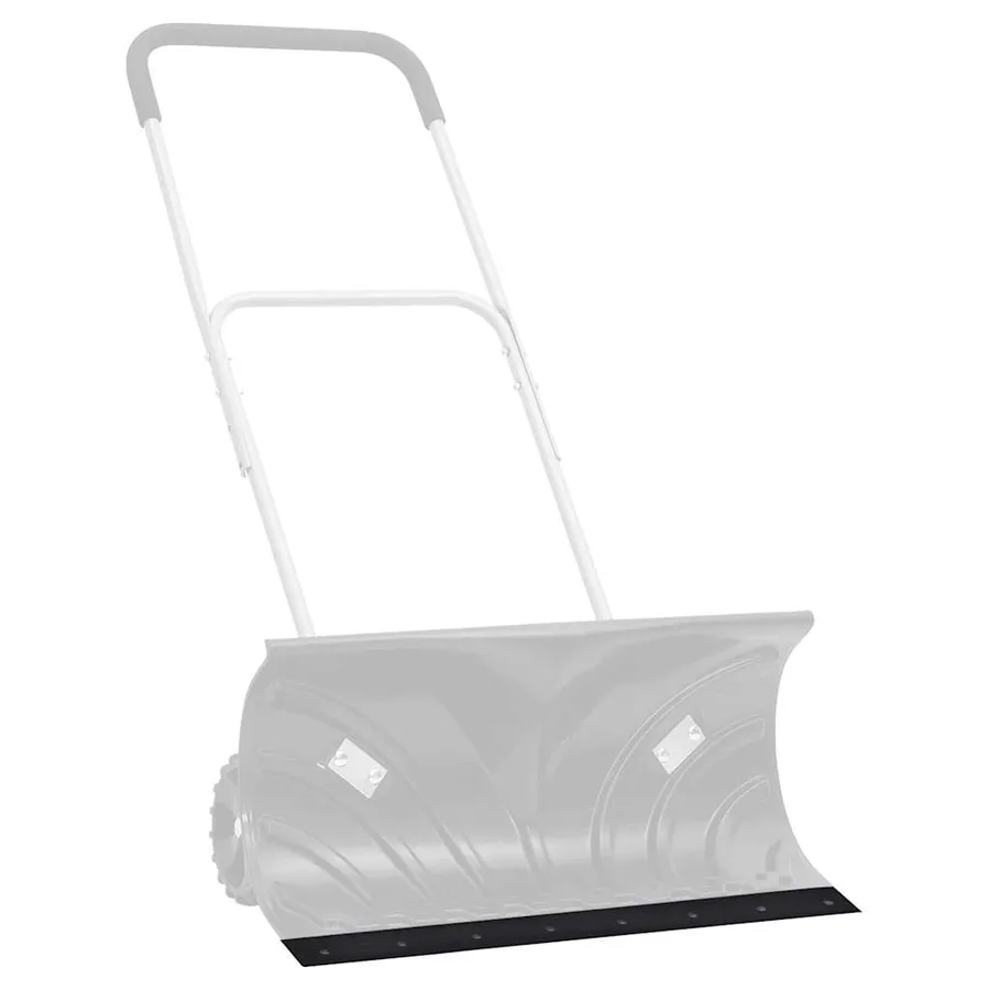 Bordure en caoutchouc de chasse-neige noir 150x15x1 cm - 6