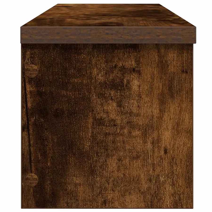 Étagères de cuisine empilables 2 pcs chêne fumé 60x15x16 cm - 5