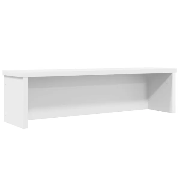 Étagère de cuisine empilable blanc 60x15x16cm bois d'ingénierie