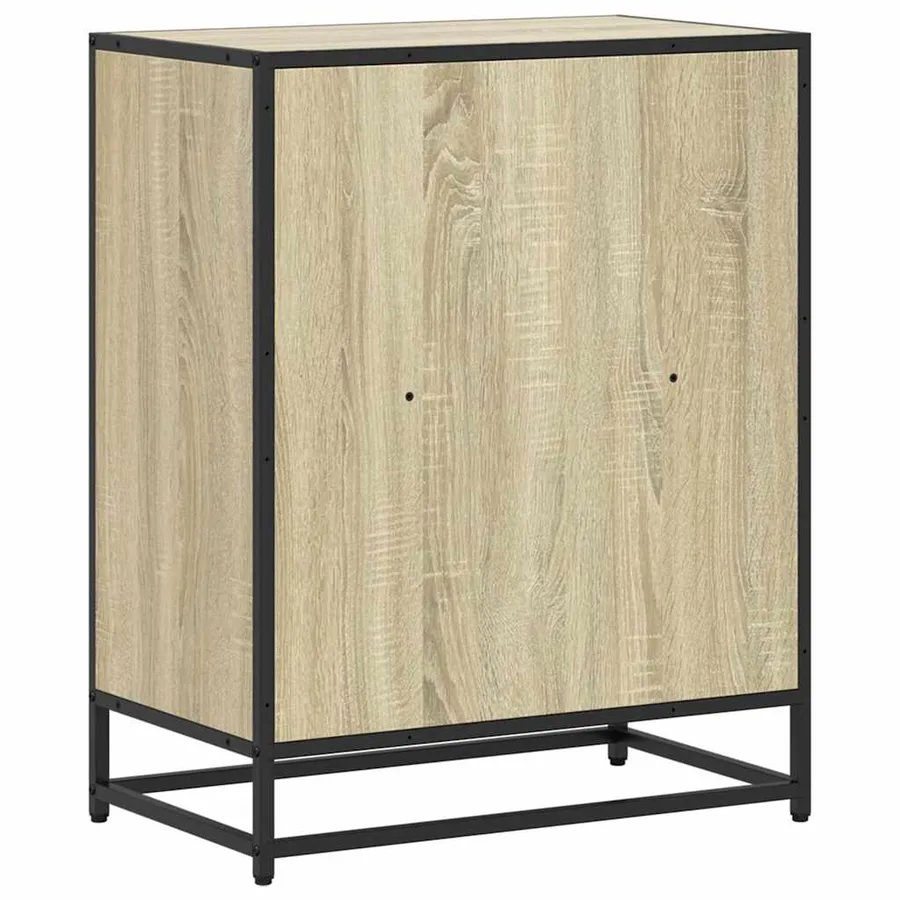 Bibliothèque chêne sonoma 60x35x76 cm bois d'ingénierie - 6