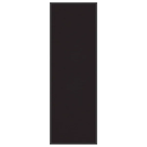 Paillasson noir 60x180 cm