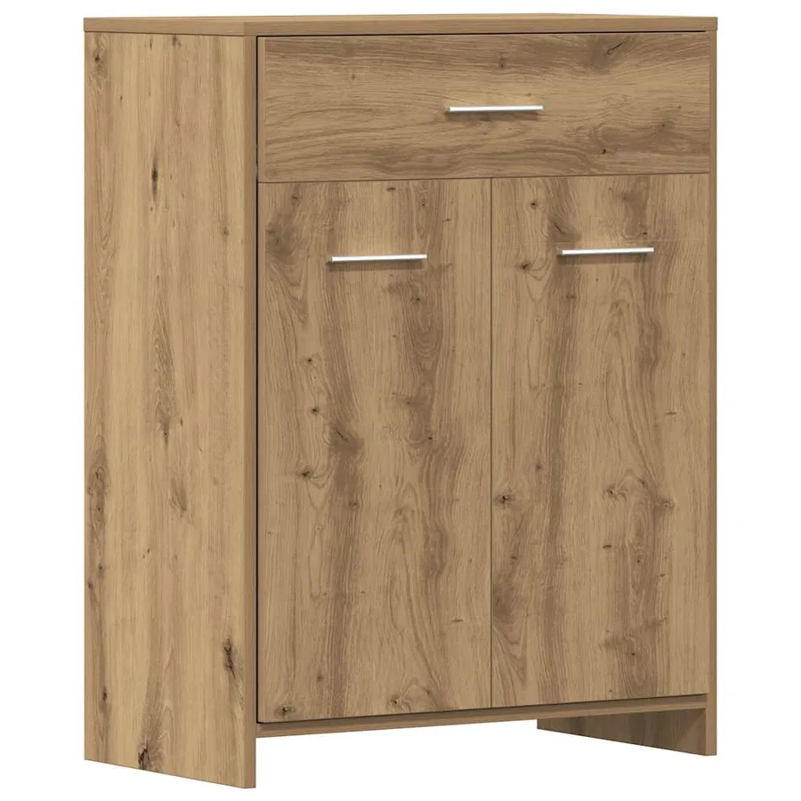 Ensemble de meubles salle de bain 4 pcs bois d'ingénierie - 6