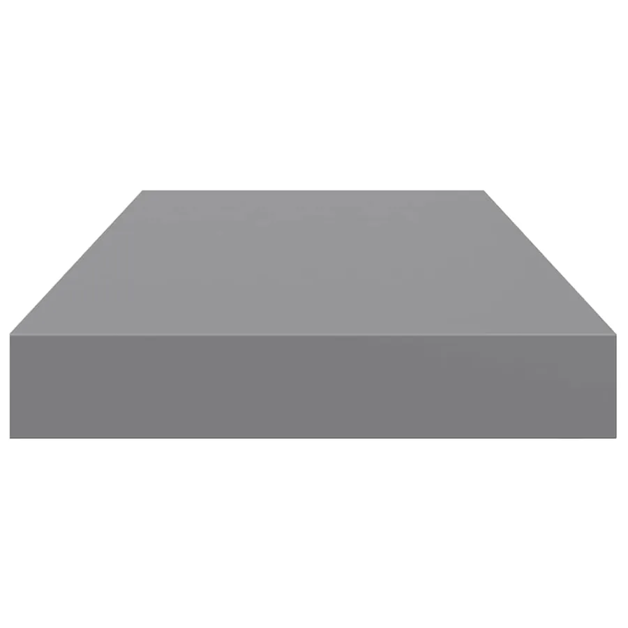 Étagères murales flottantes 2 pcs gris 50x23,5x3,8 cm MDF - 8