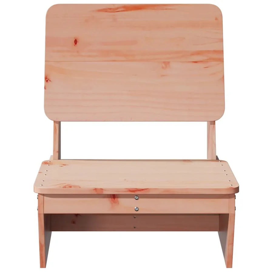 Chaises de jardin lot de 2 60x64x70,5 cm bois massif de douglas - 4