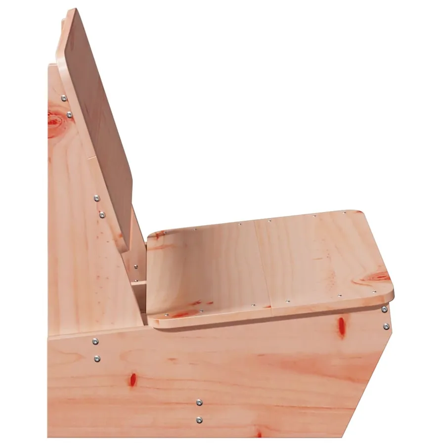 Chaises de jardin lot de 2 60x64x70,5 cm bois massif de douglas - 5