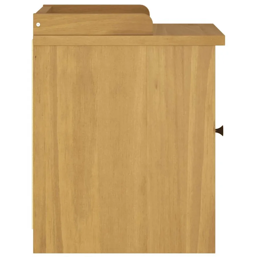 Banc de couloir SANDNES 45x40x50 cm bois de pin massif - 7