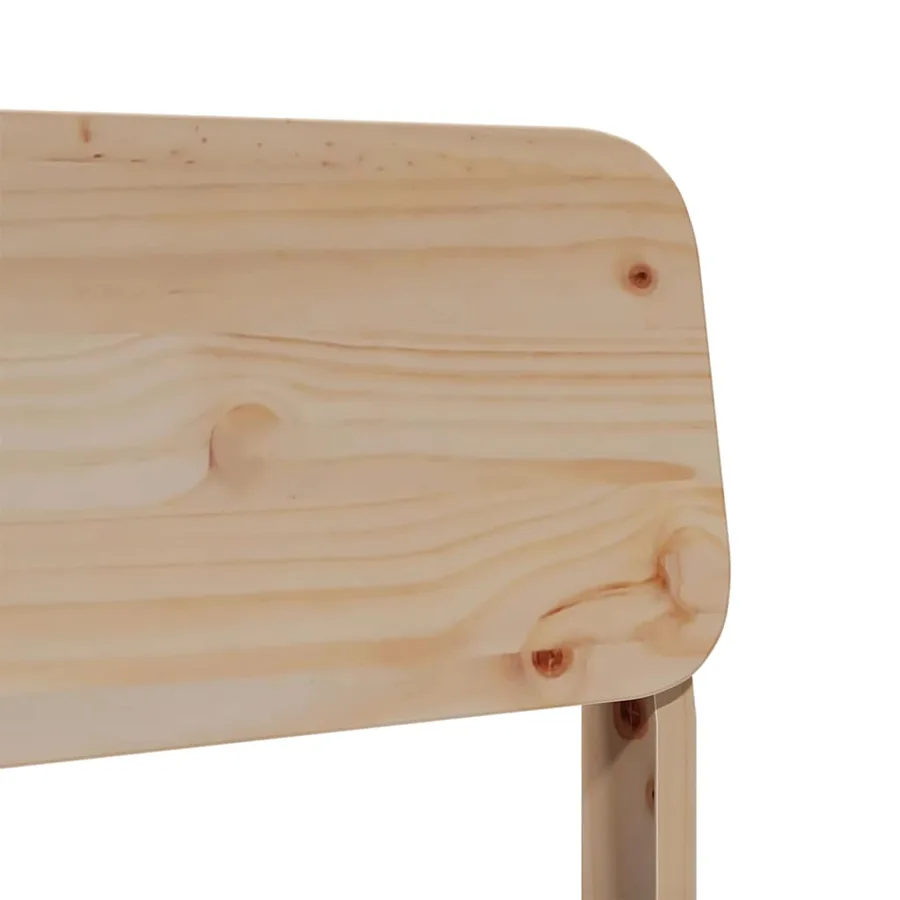 Chaise de jardin 60x52,5x72 cm bois de pin massif - 7