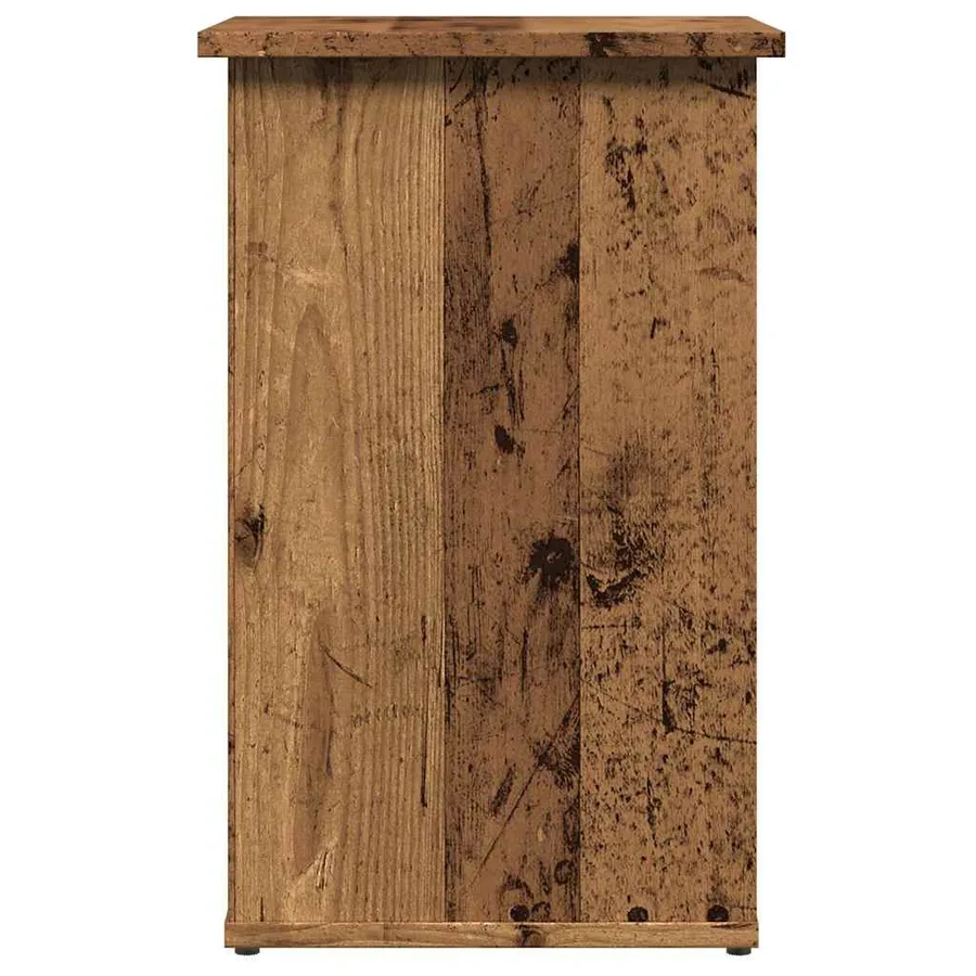 Buffet vieux bois 35x35x55 cm bois d'ingénierie - 5
