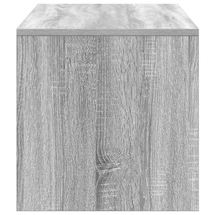 Meuble TV Sonoma gris 100x40x40 cm Bois d'ingénierie - 6