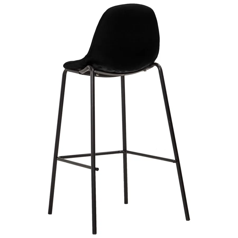 Ensemble de bar 5 pcs Tissu Noir - 11