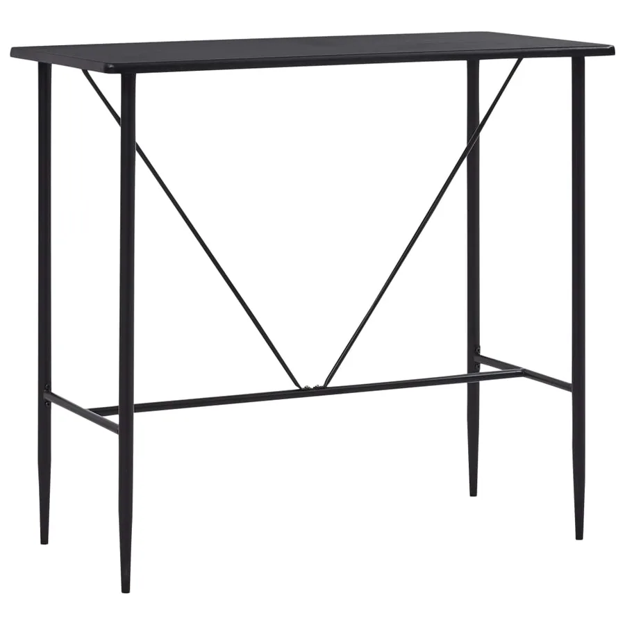 Ensemble de bar 5 pcs Tissu Noir - 2