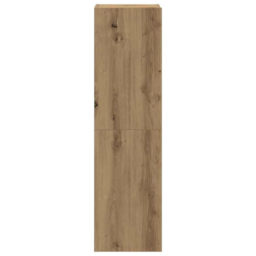 Ensemble de meuble TV mural 8 pcs chêne artisanal - 5