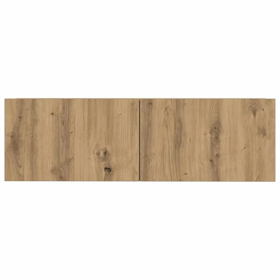 Ensemble de meuble TV mural 5 pcs chêne artisanal - 5