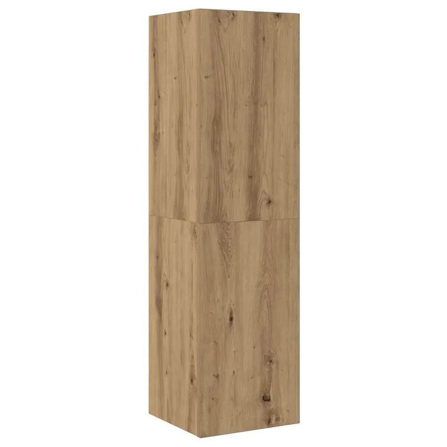 Ensemble de meuble TV mural 5 pcs chêne artisanal - 6