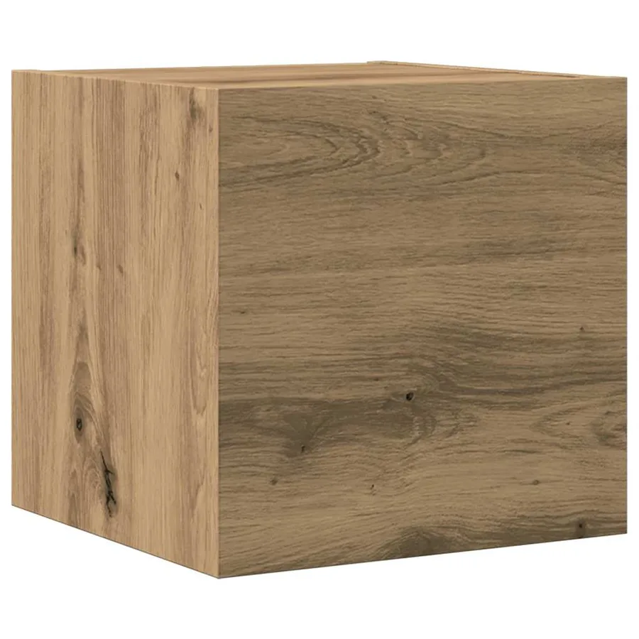 Ensemble de meuble TV mural 5 pcs chêne artisanal - 8