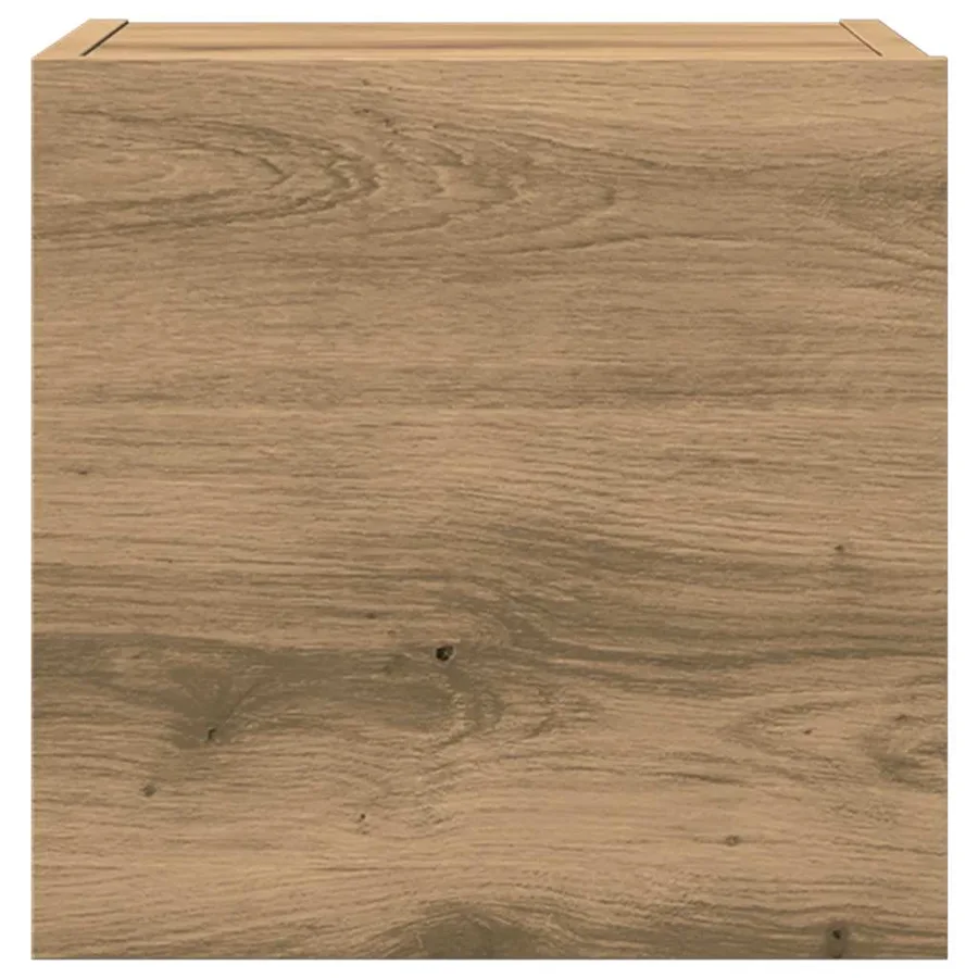 Ensemble de meuble TV mural 5 pcs chêne artisanal - 9