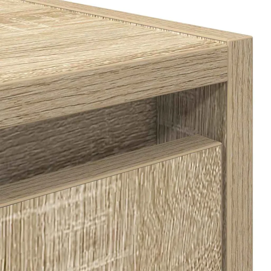 Tables de chevet murales 2 pcs chêne sonoma 38x34x40 cm - 11