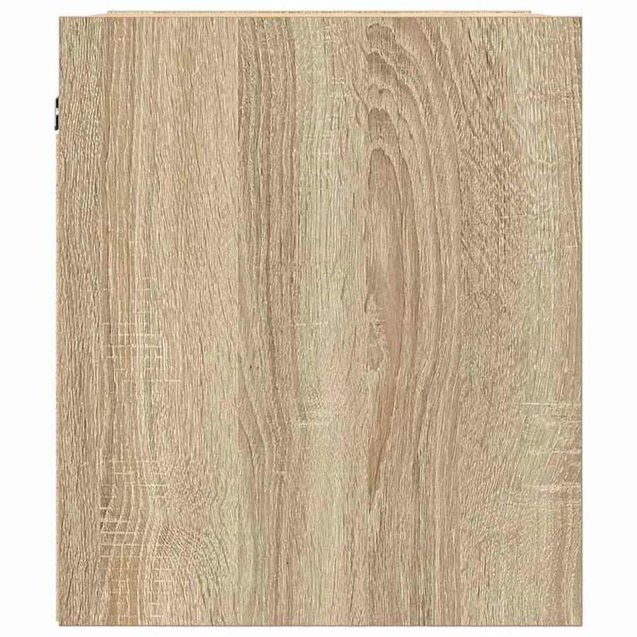 Tables de chevet murales 2 pcs chêne sonoma 38x34x40 cm - 8