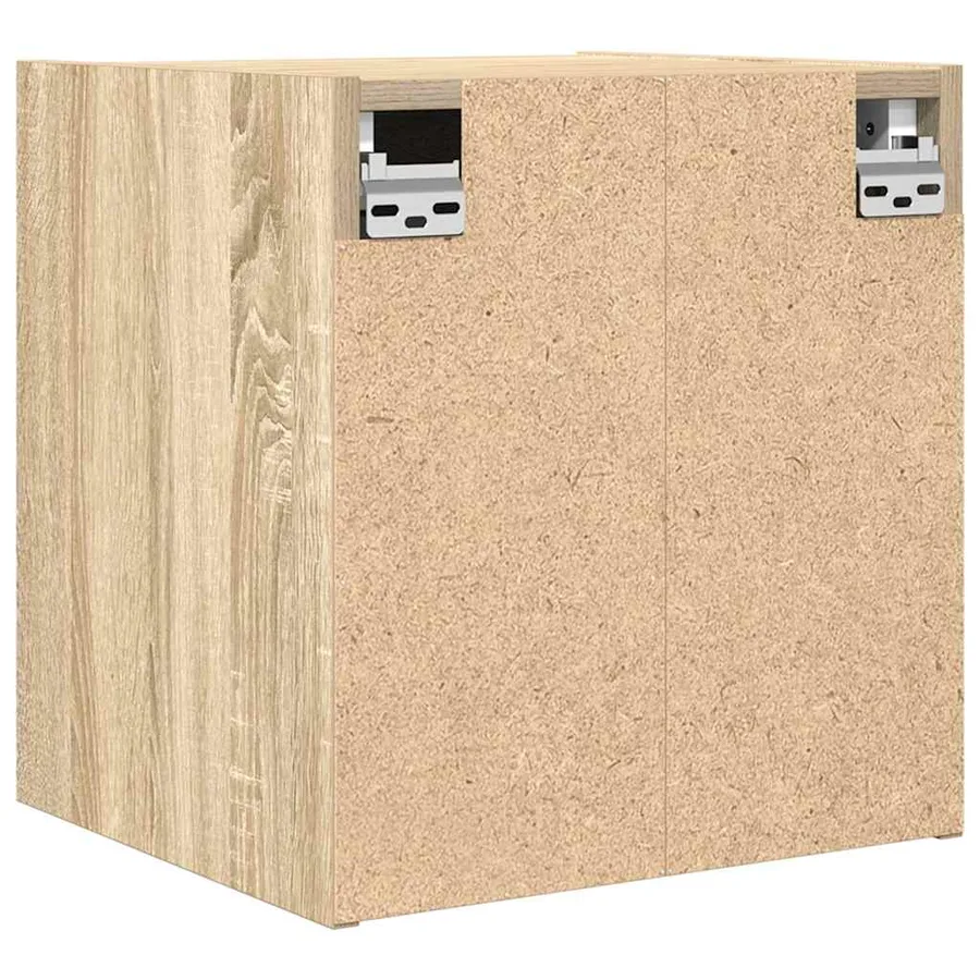Tables de chevet murales 2 pcs chêne sonoma 38x34x40 cm - 9