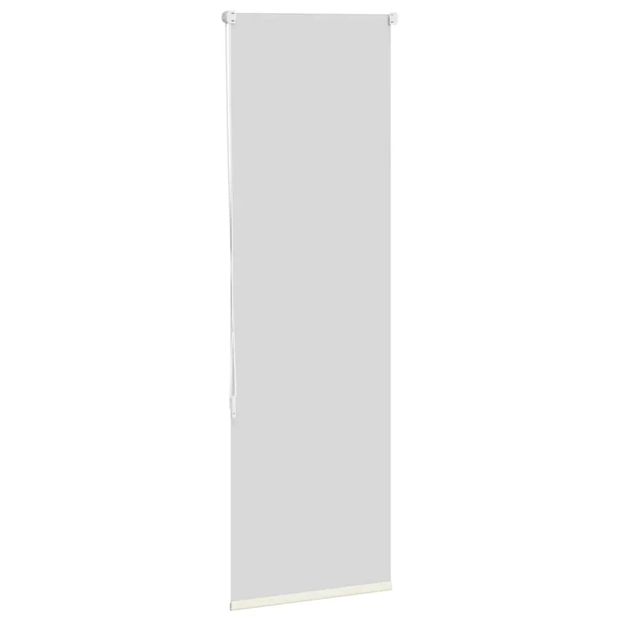 Store enrouleur occultant blanc cassé 60x175cm largeur du tissu - 4