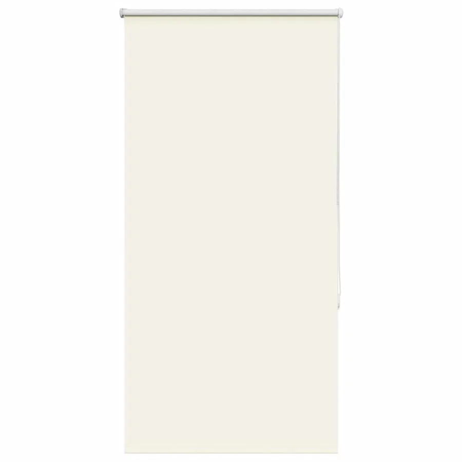 Store enrouleur occultant blanc cassé largeur du tissu 80,7 cm