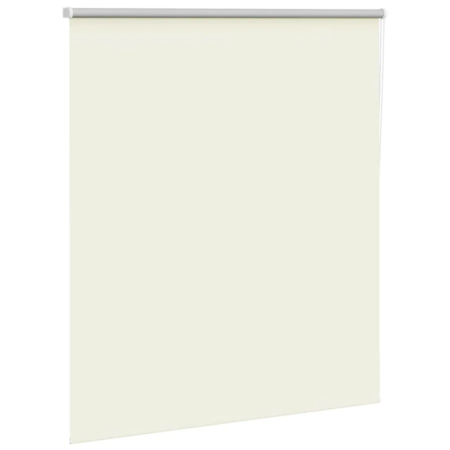 Store enrouleur occultant blanc cassé largeur du tissu 116,6 cm - 3