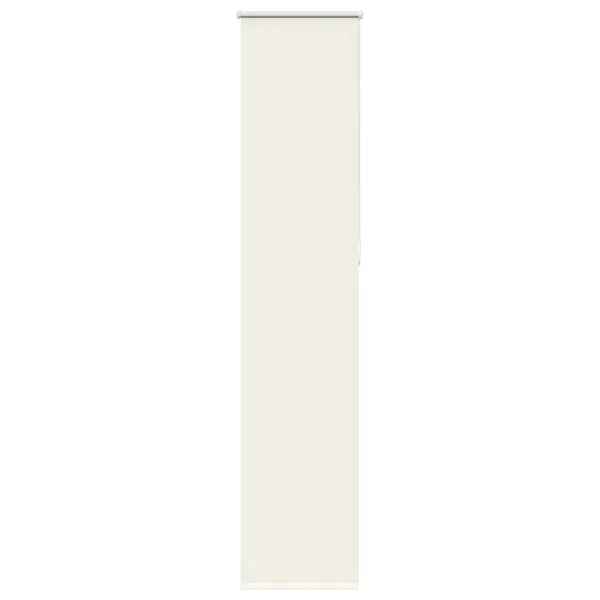 Store enrouleur occultant blanc cassé 50x230cm largeur du tissu