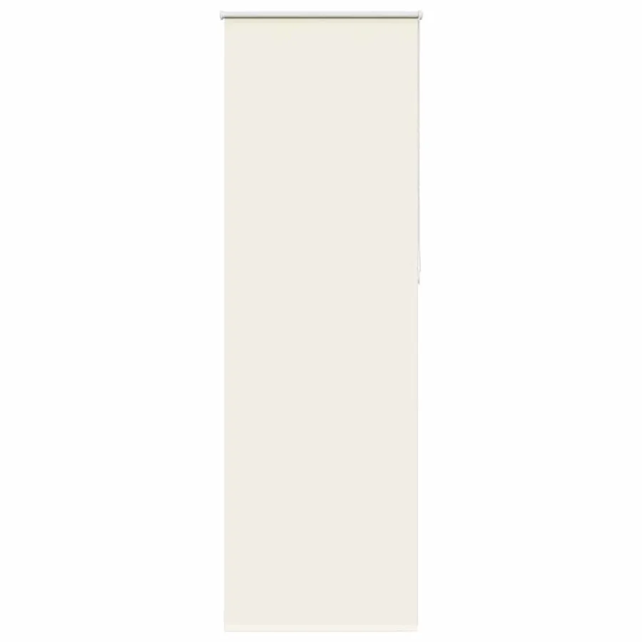 Store enrouleur occultant blanc cassé 85x230cm largeur du tissu - 2