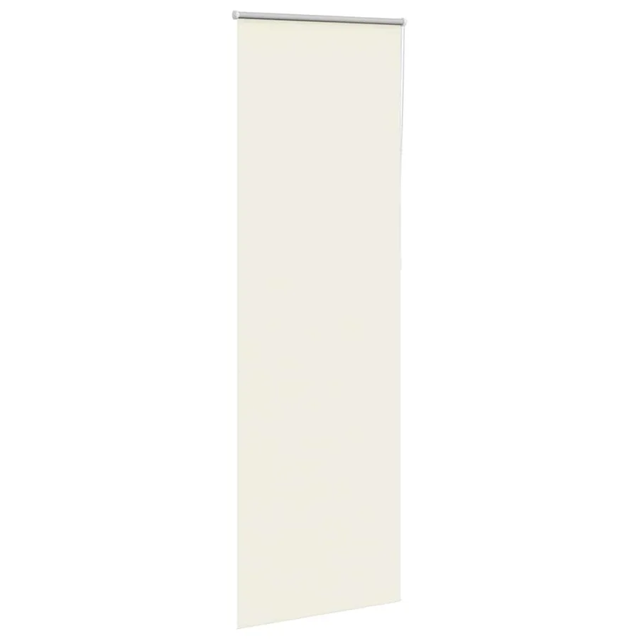 Store enrouleur occultant blanc cassé 85x230cm largeur du tissu - 3