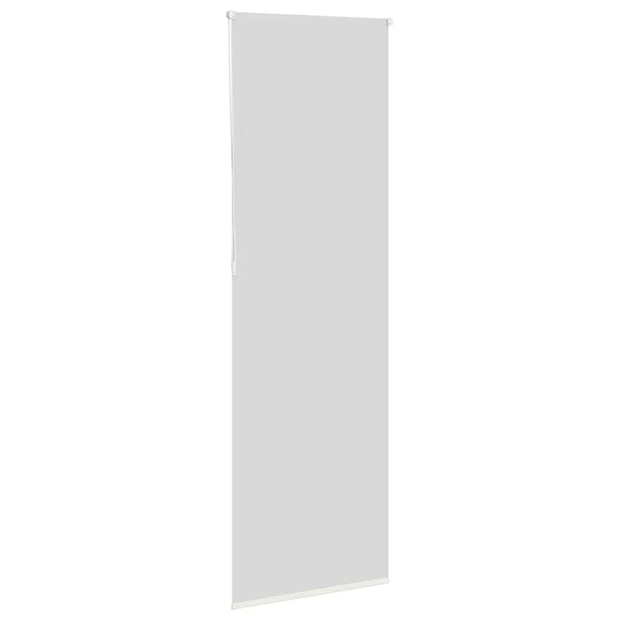 Store enrouleur occultant blanc cassé 85x230cm largeur du tissu - 4